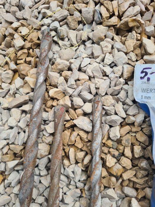 Wiertła do betonu długie 8-18 mm rózne