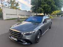 Mercedes-Benz Klasa S S500 4-Matic W223 AMG LINE Niski Przebieg Tylna oś skrętna Zamiana