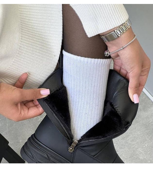 Зимові теплі чобітки