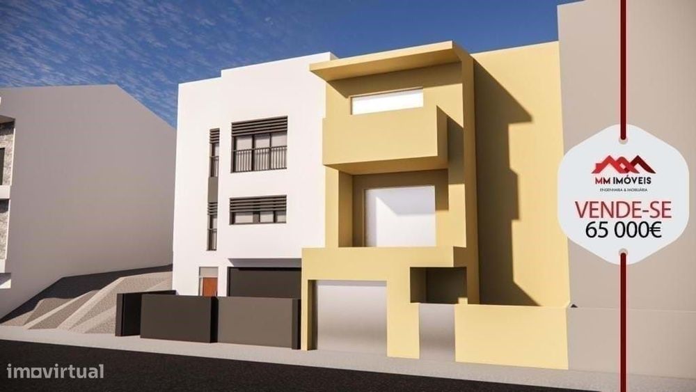 Terreno | Baguim do Monte | Projeto aprovado | 2 Frentes | Jardim | Ga