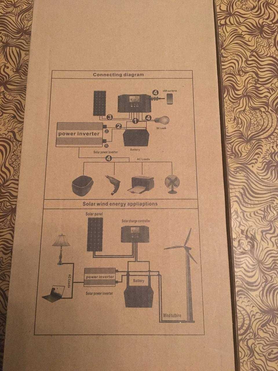 Інвертор 12/220v 2600w,котел,холодильник (в наявності 1 шт.)