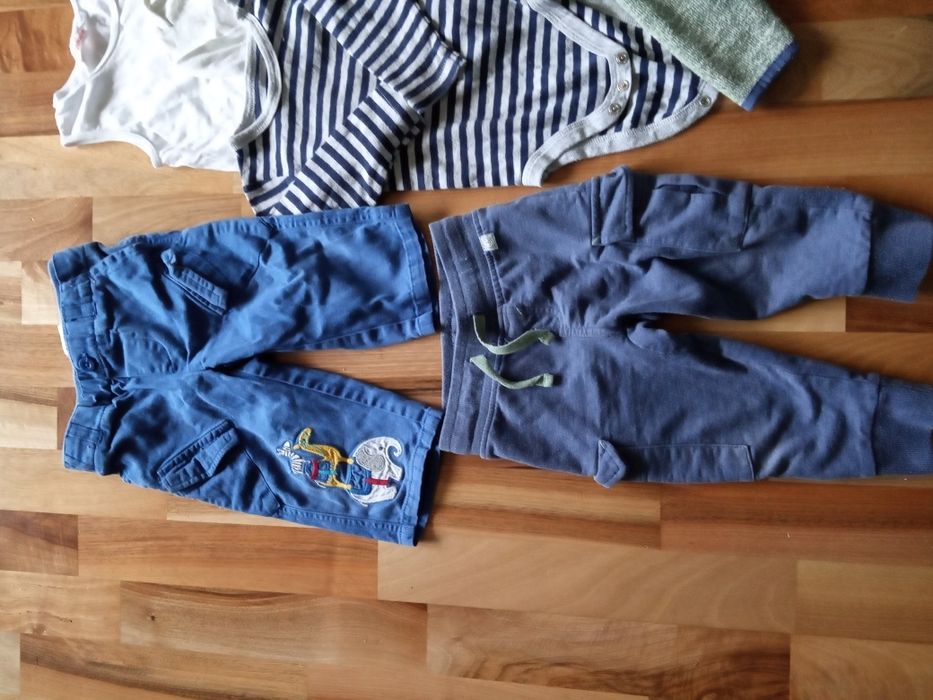 Zestaw ubranek dla chłopca rozm. 74