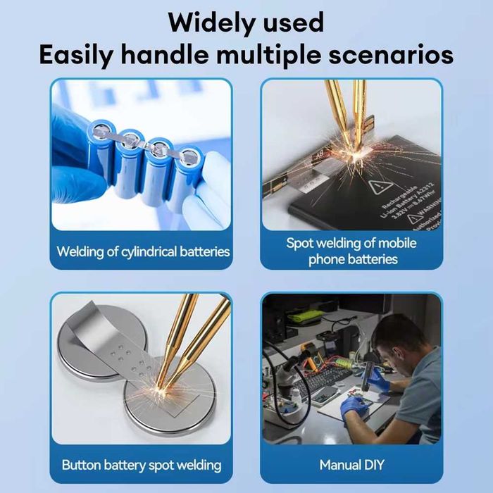 Zgrzewarka punktowa do baterii 18650 AWithZ H1