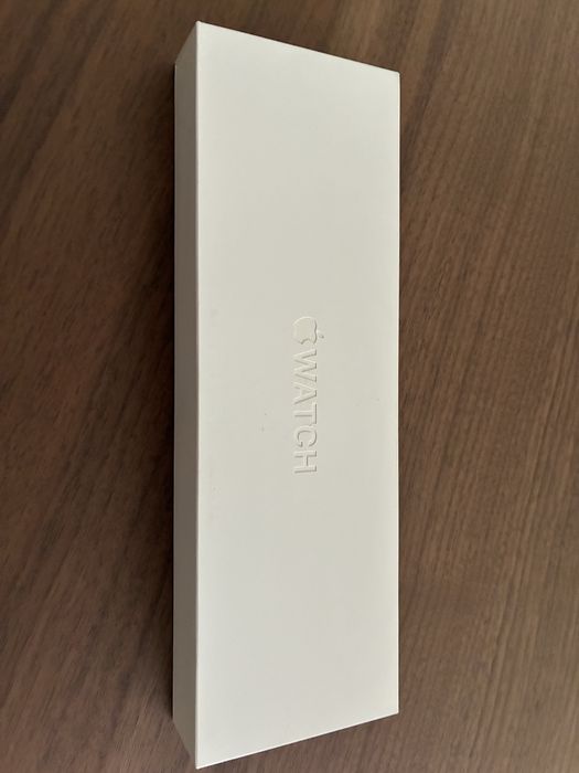 Apple watch 10 42mm jet Black M/L GPS novo a estrear