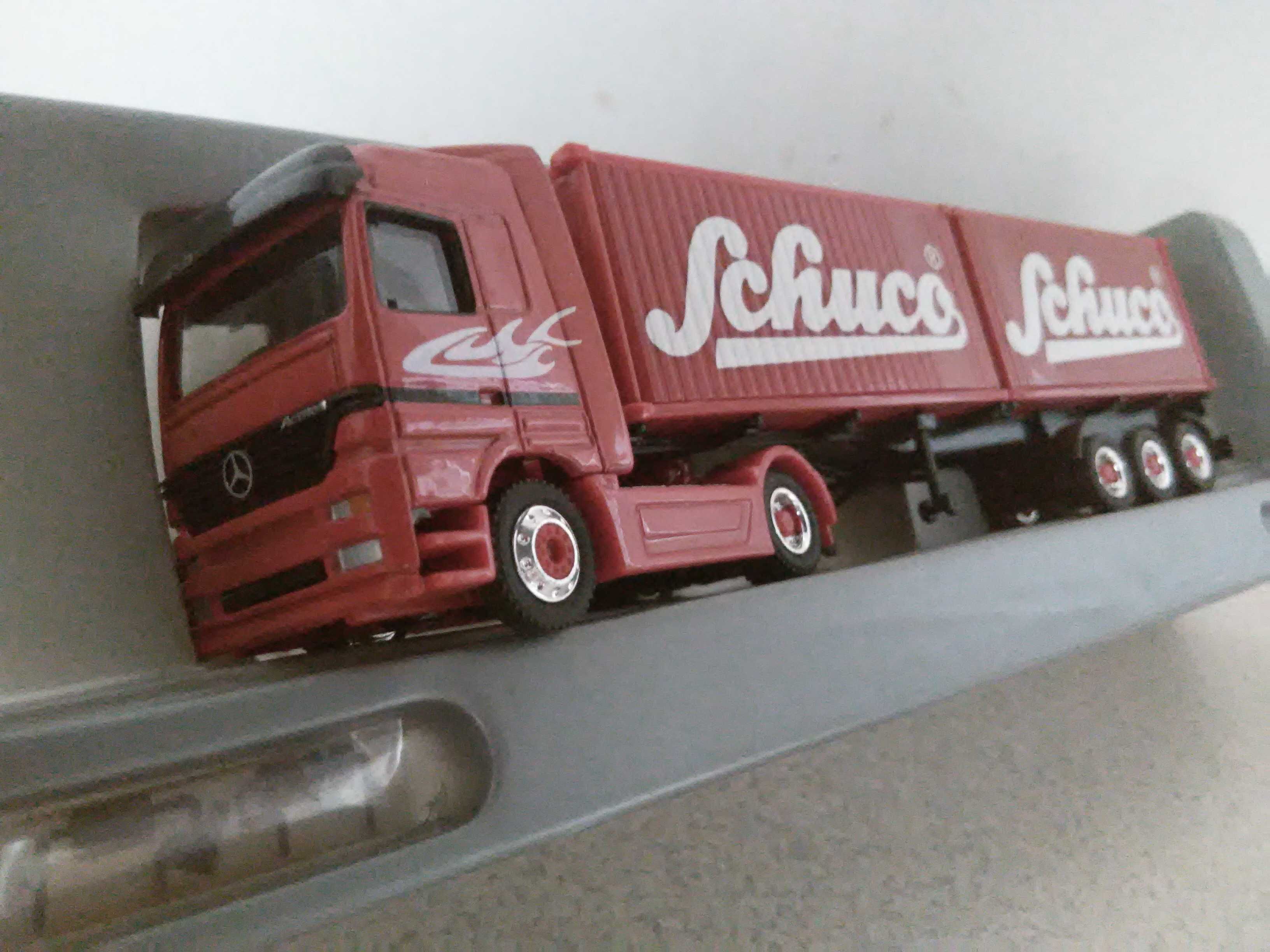 stare modele HO 1:87 Schuco ciężarówka Mercedes Scania Man Tir