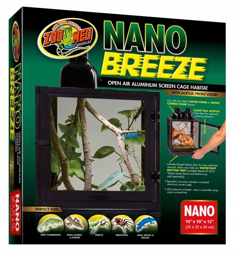 Zoo Med Breeze Terrarium dla modliszki straszyka kameleona 25x25x30cm