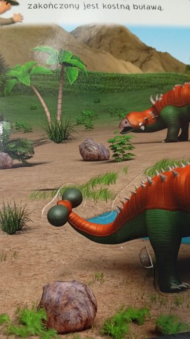 Zestaw dla fanów dinozaurów Draftozaur puzzle książka lampka
