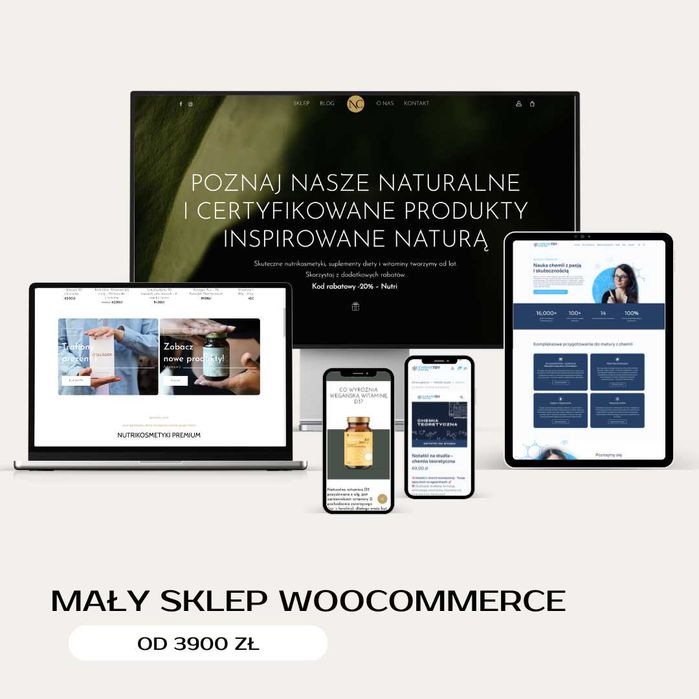 Strony internetowe, sklepy, reklama google ads, meta ads, social media