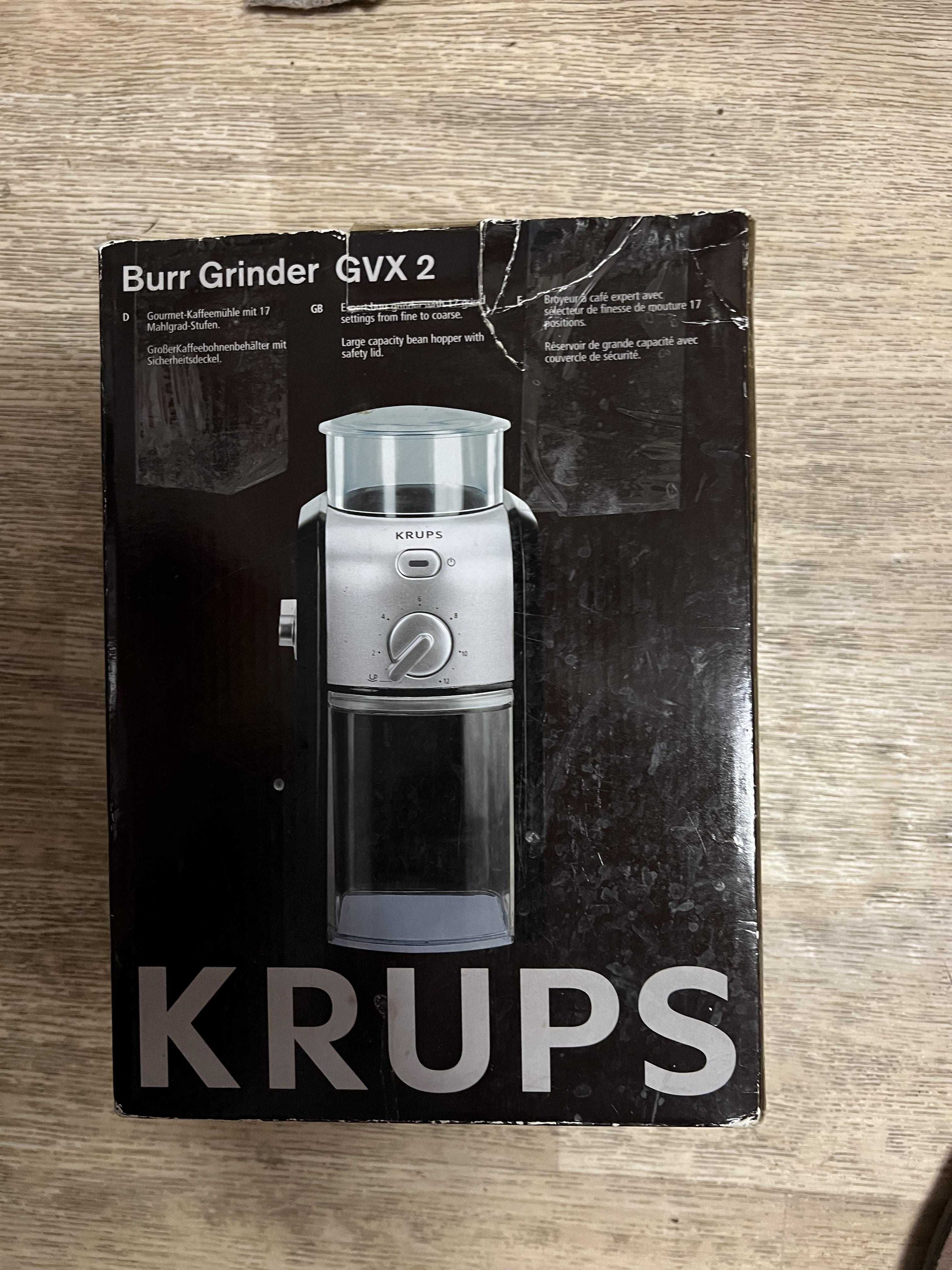Кавомолка KRUPS GVX 242