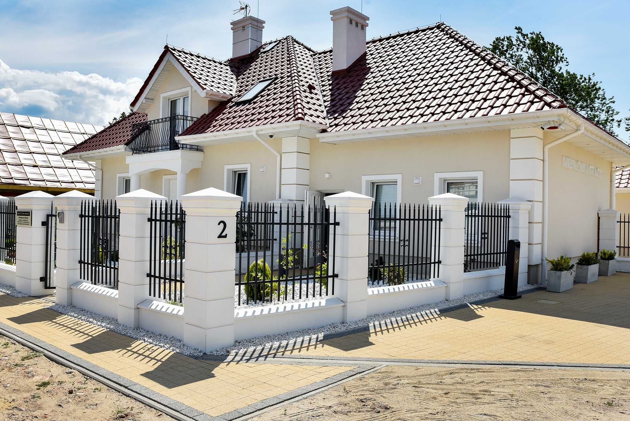 Piękne Stylowe Słupy Dworkowe,Pałacowe,Boniowane,Ogrodzenia Betonowe