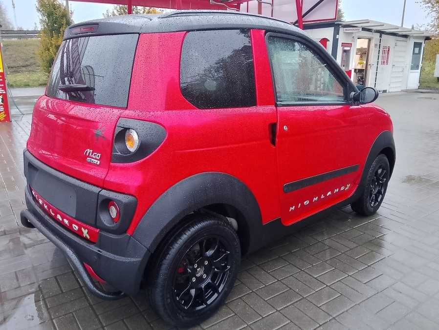 microcar HIGHLANDX 2017r L6e bez prawka B  14lat TYLKO 23.436km aixam