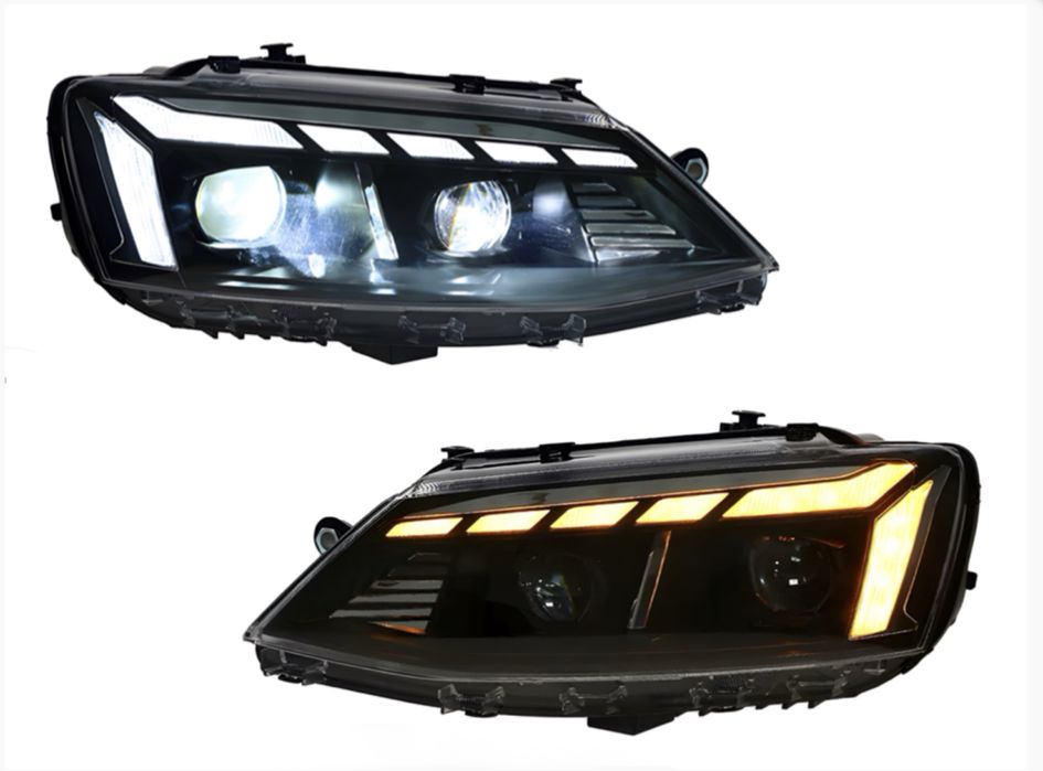 Оптика LED фары Volkswagen Jetta 6 2010-2018 джета лед
