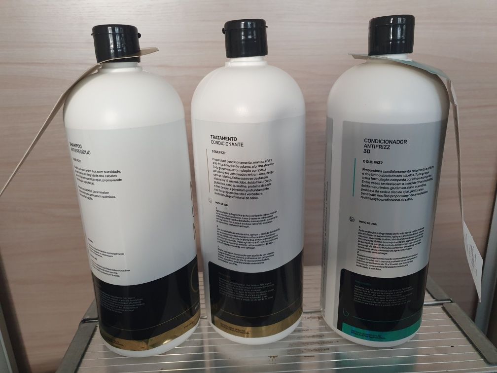 Zestaw Borabella kuracja dla włosów 3 x 1000ml