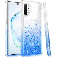 Etui Samsung Galaxy S21+ Plus Diamond Liquid Przelewany Brokat