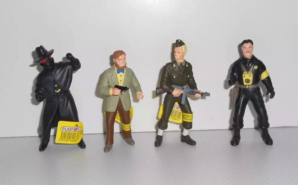 Colecção completa bonecos figuras pvc Blake e Mortimer