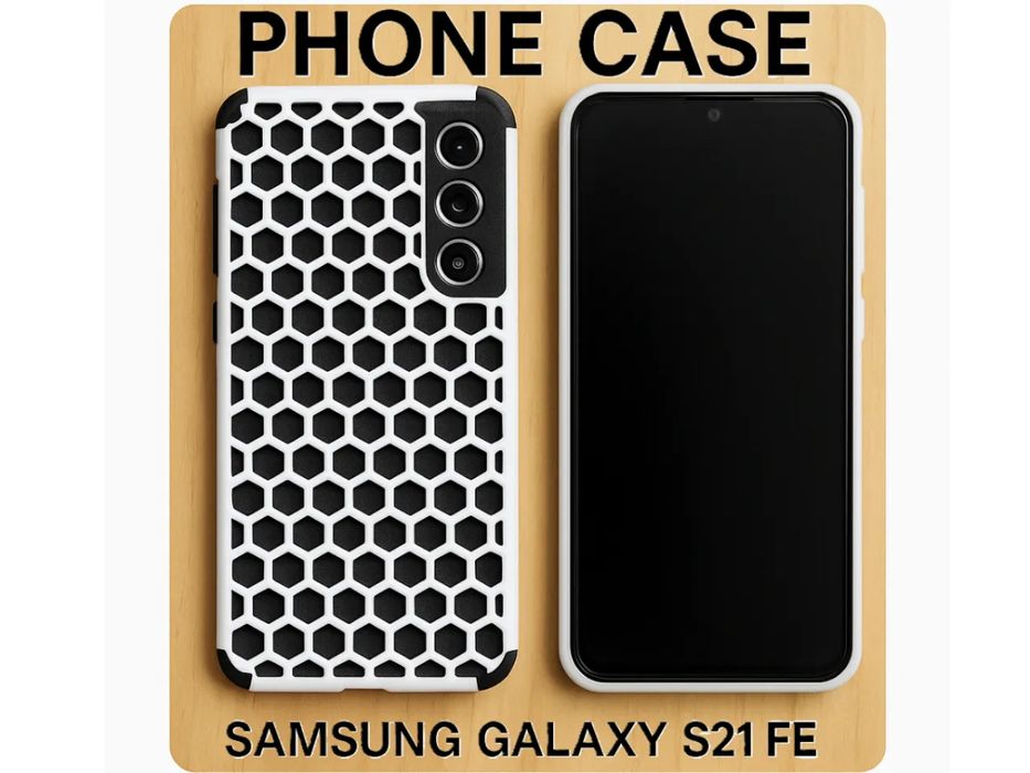 Capa de Telemóvel Samsung Galaxy S21 FE Dupla Proteção
