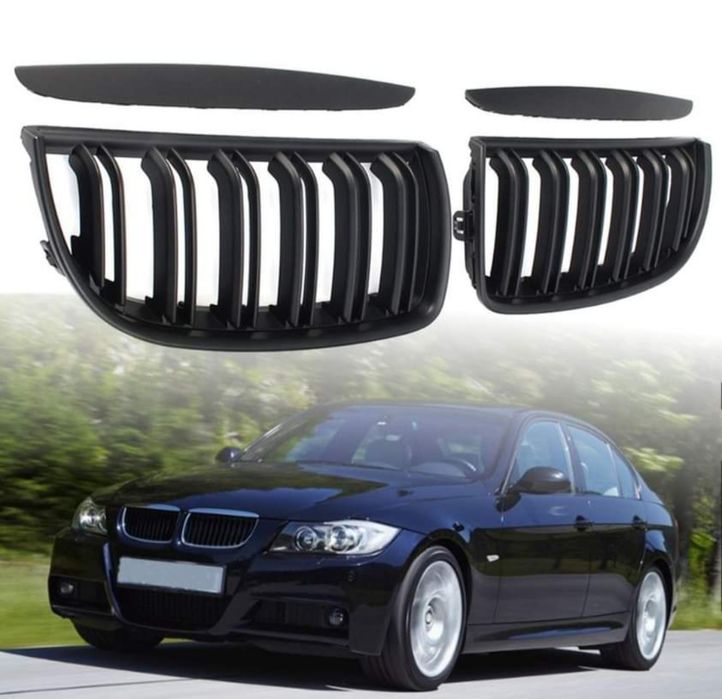 Grelhas Duplas look M4 BMW E90/E91 modelo 2005 a 2008 (Novas)