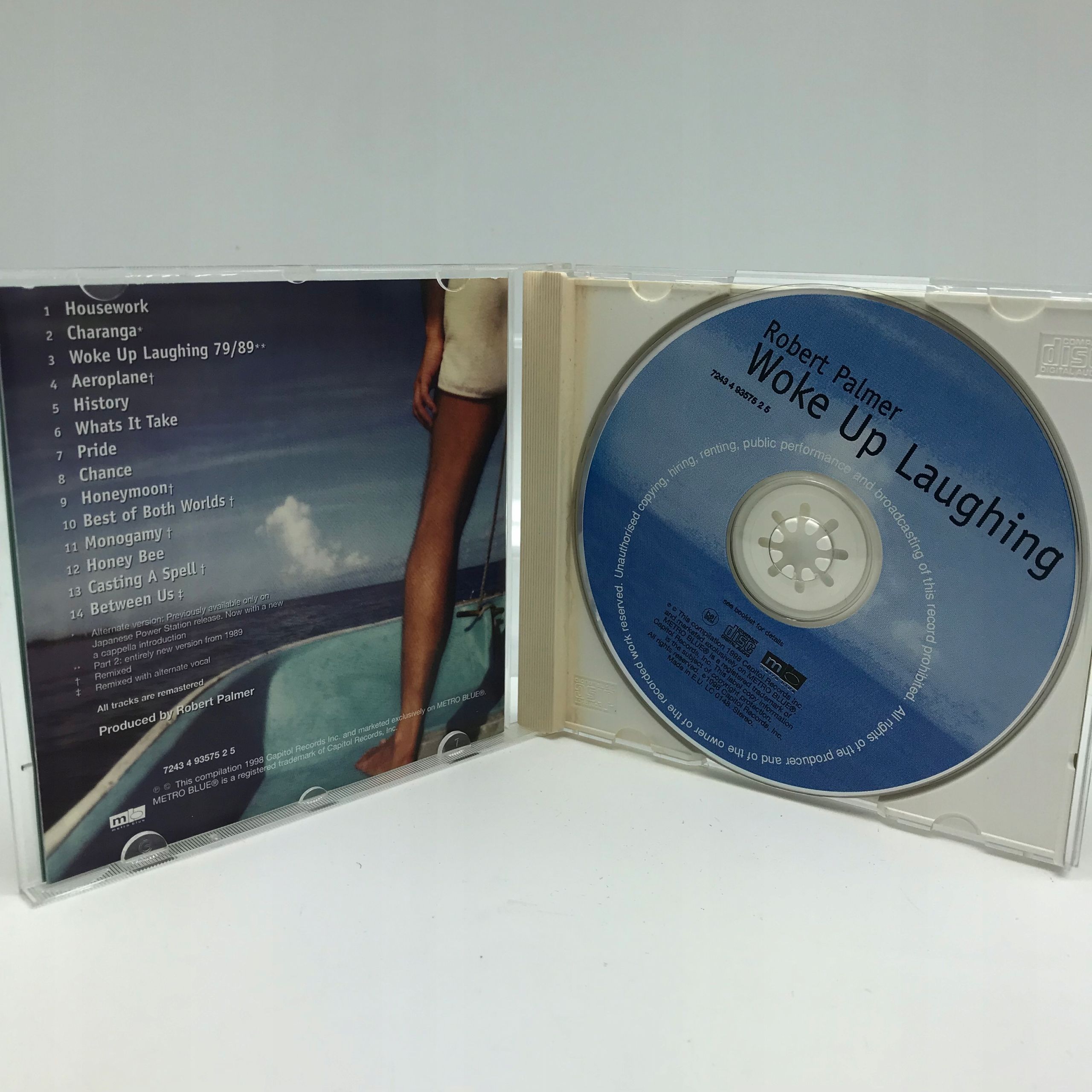 cd - robert palmer - woke up laughing