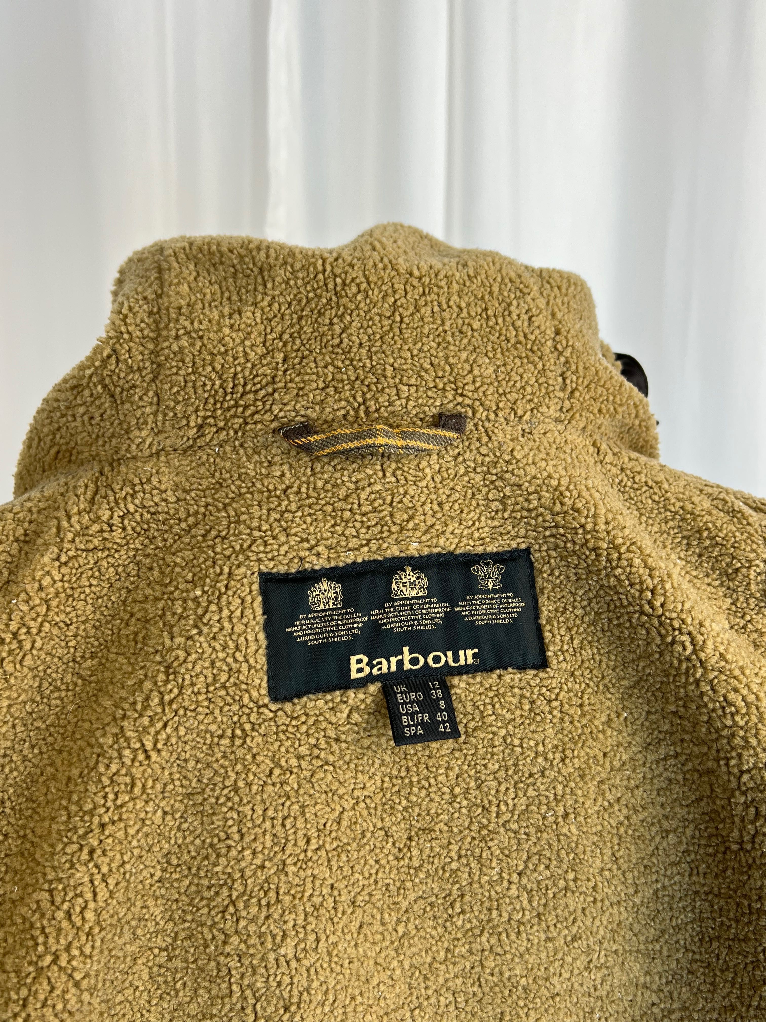 BARBOUR Winter Force Parka утеплена ваксована куртка Барбур