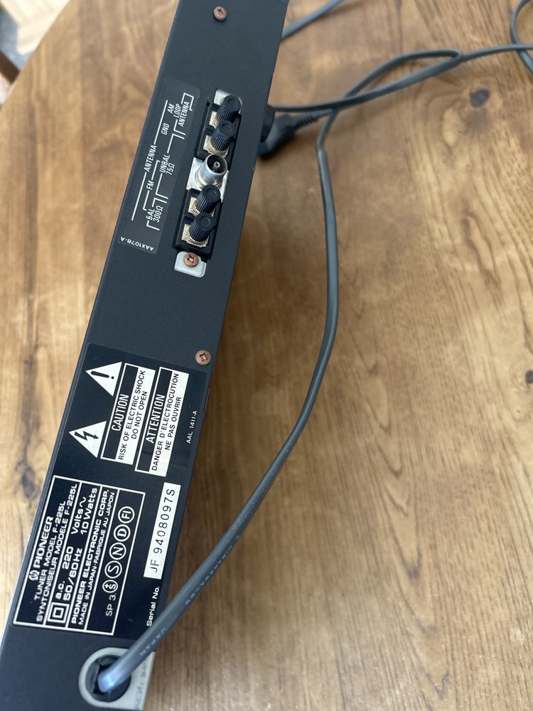Pioneer F-225L FM AM sintetizador digital Radio