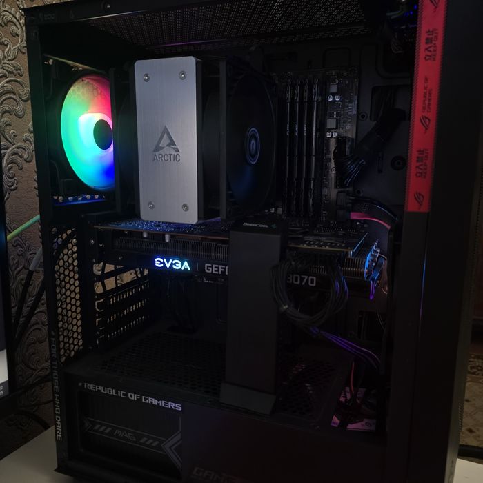Ігровий ПК Ryzen 5 3600 6 ядер + EVGA RTX 3070 8 ГБ + 32GB ОЗУ 2 ТБ