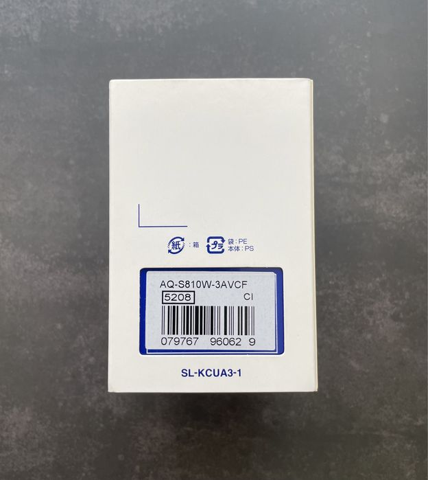 Годинник наручний  Casio AQ-S810W-3A новий оригінал сонячна батарея