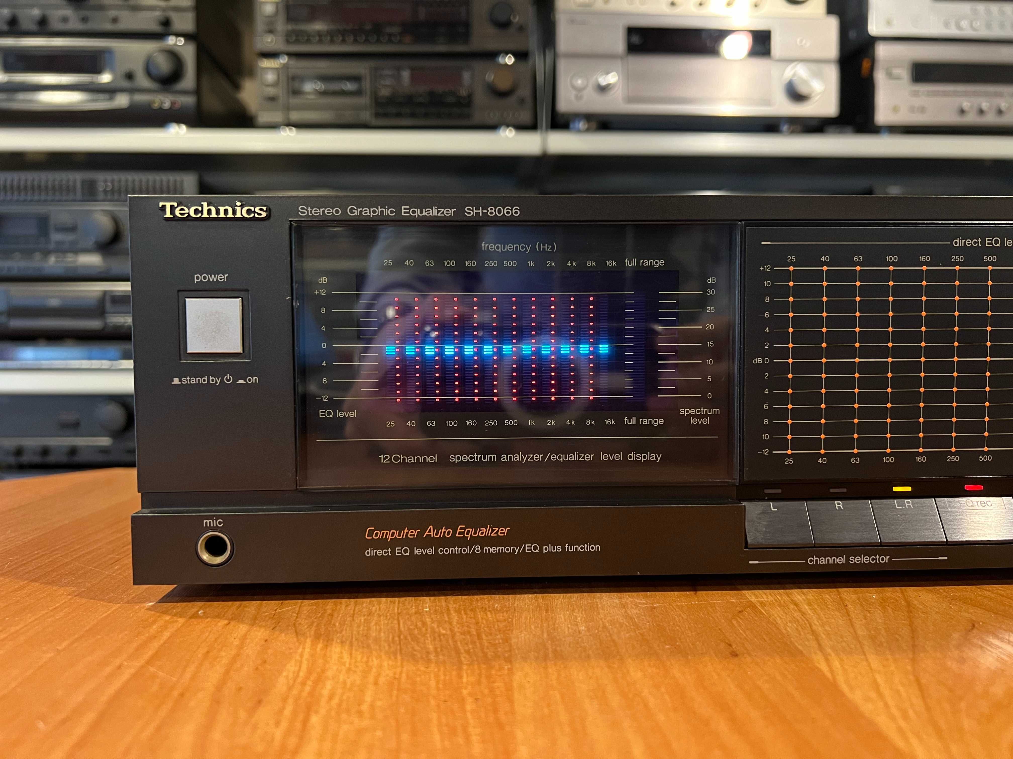 Korektor graficzny Equalizer Technics SH-8066 Audio Room