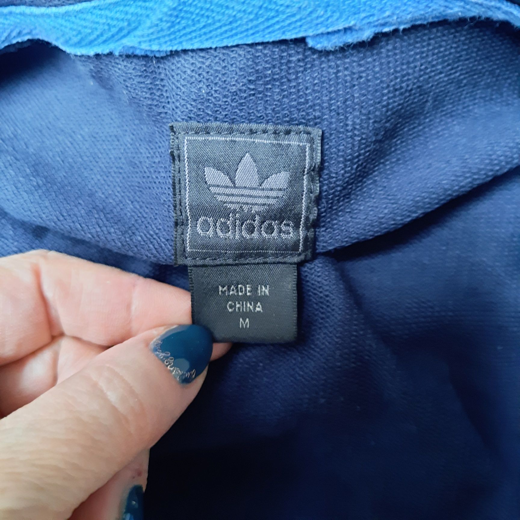 Bluza adidas z kapturem rozpinana