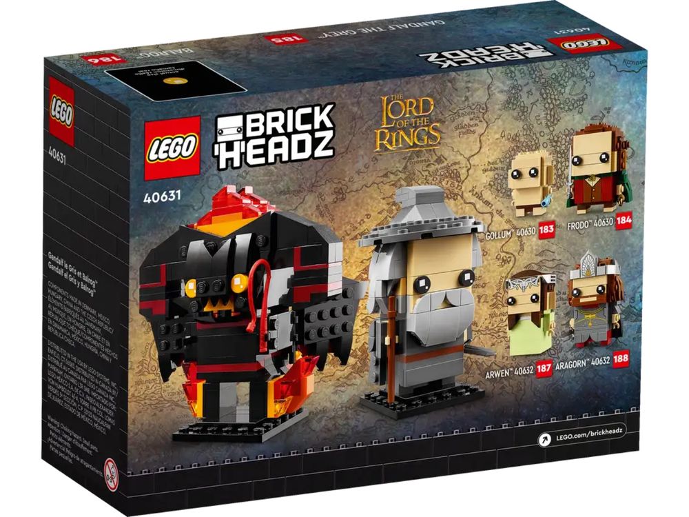 Lego Gandalf Szary i Balrog 40631