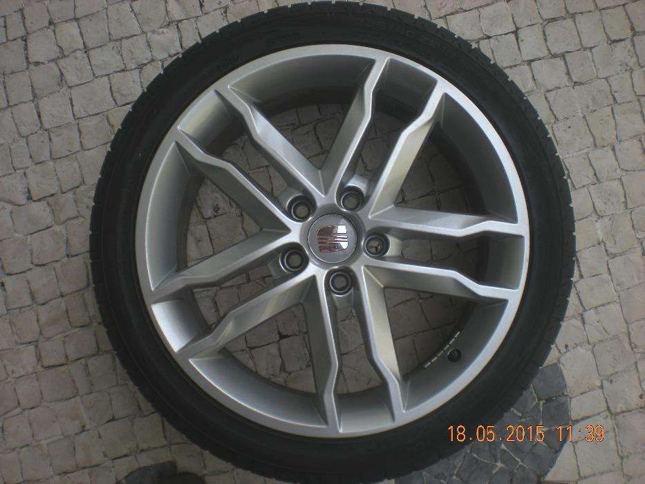 Jantes Seat 18" Originais (vendo ou troco)