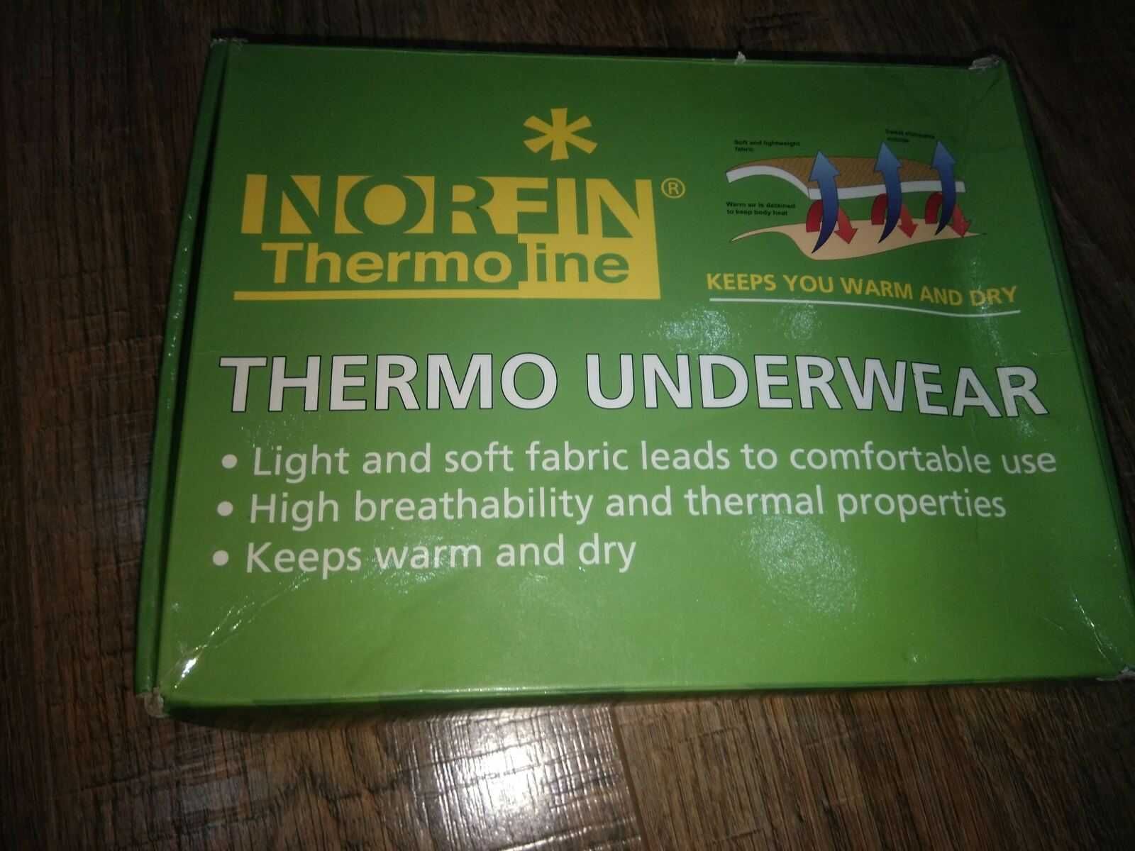 Термобельё новое комплект Norfin - зелёное новое. В упаковке - р.XXL