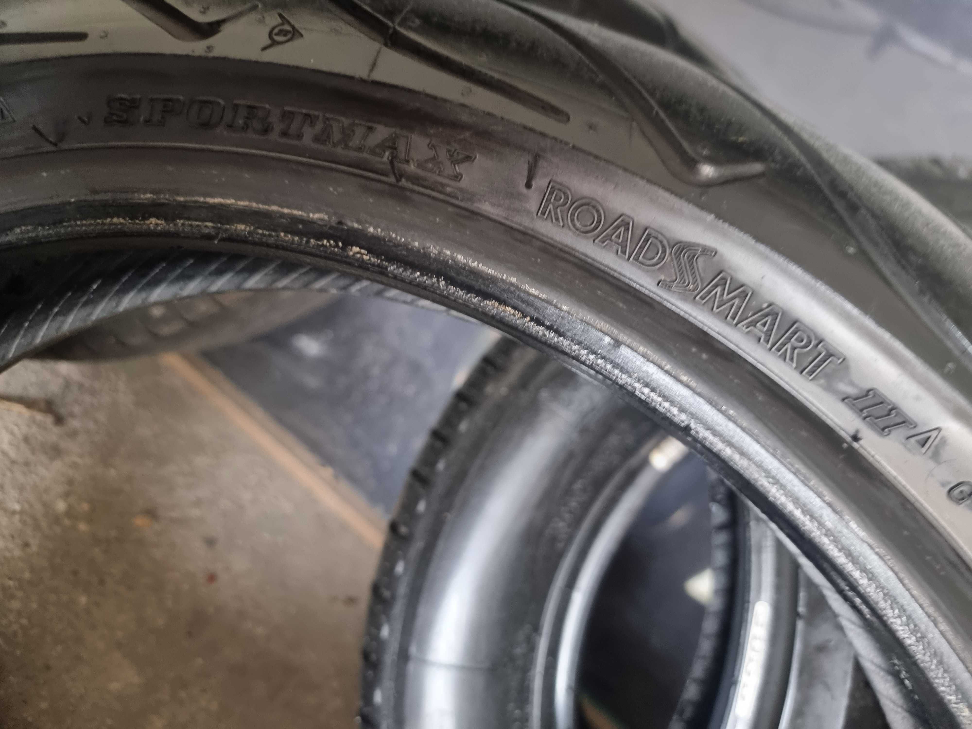 Pneus 120/70 17 como novos a ótimo preço