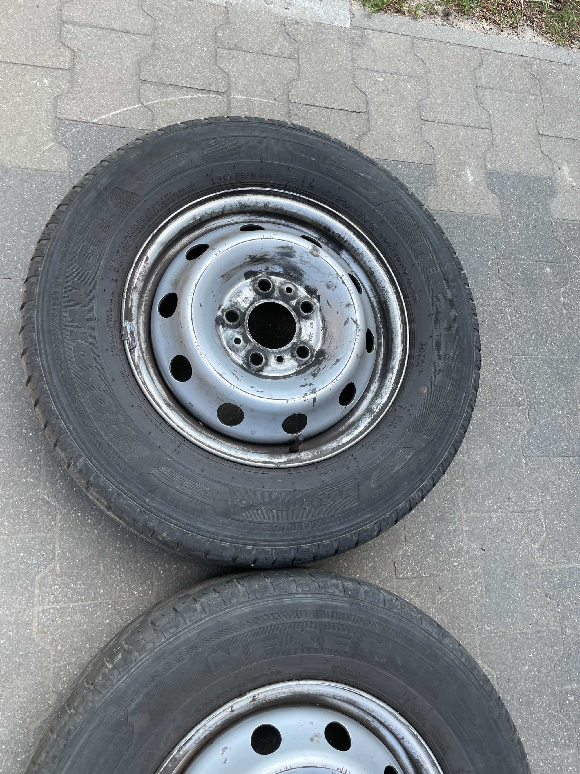 Okazja oryginalne koła letnie Fiat Ducato Boxer Jumper 6x15 ET68 5x118