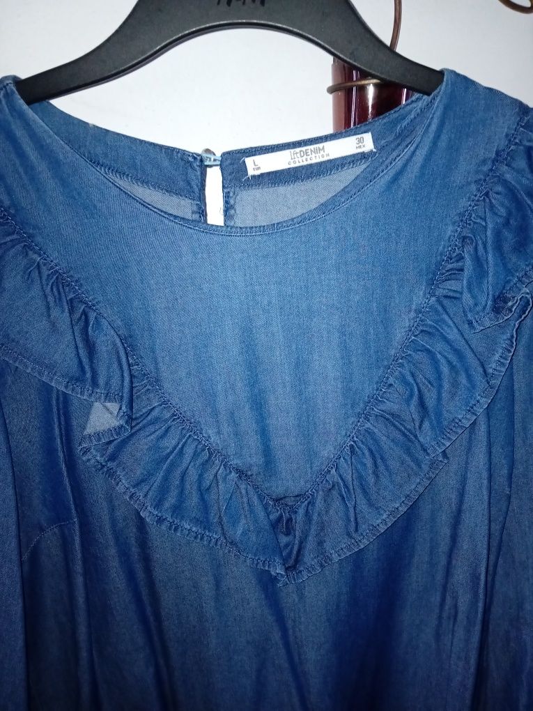Vestidos ganga Zaŕa e Lefties ótimo estado M/L