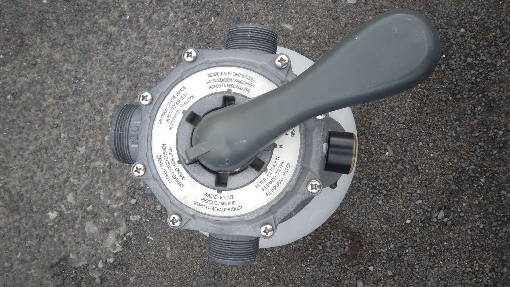 zbiornik do pompy piaskowej z zaworem wielodrożnym filtr piaskowy 45kg