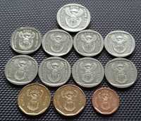 Коллекция монет ЮАР ( Южно-Африканская Республика ) 12 шт за 260 грн.
