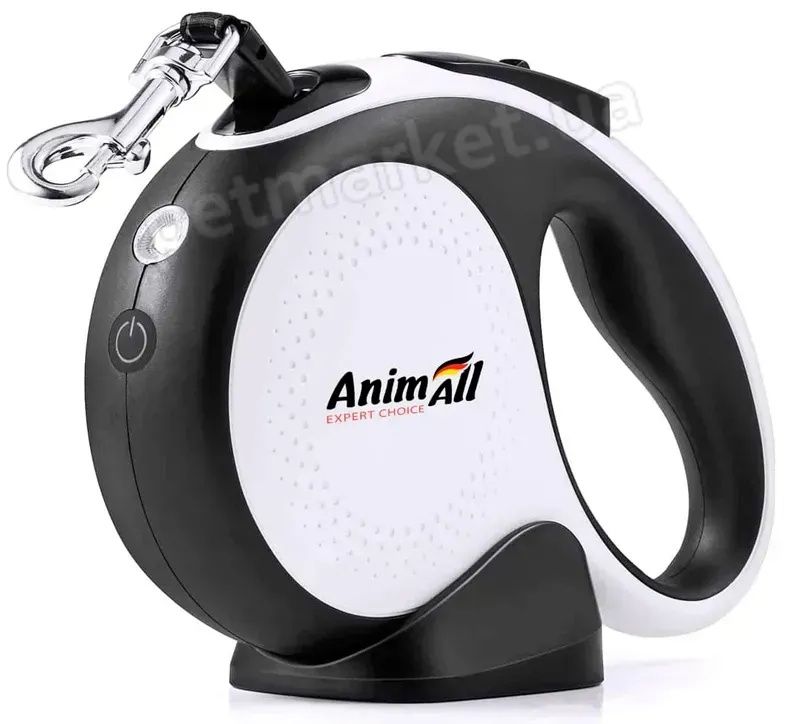 Рулетка/поводок для собак Animall с LED фонариком