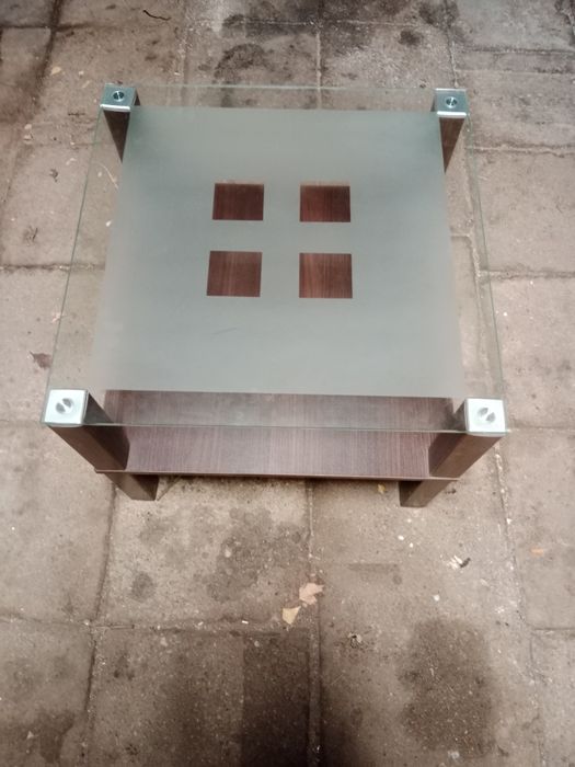 Stolik kawowy szklany blat