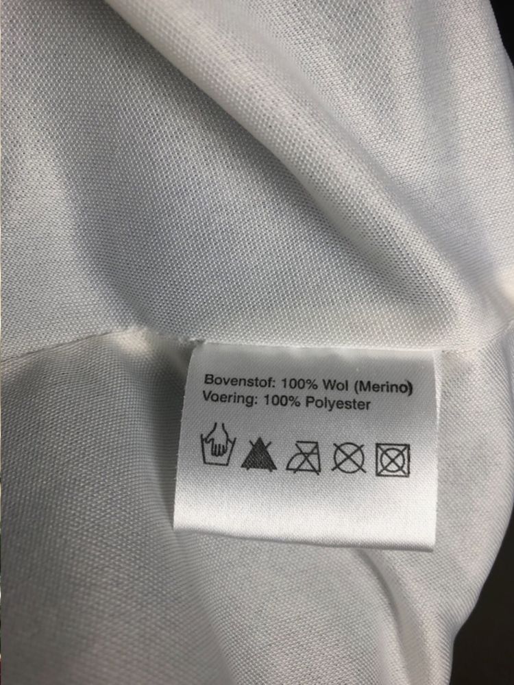 Kremowy 100% merino welniany sweter zimowy golf na ze wzorem na święta