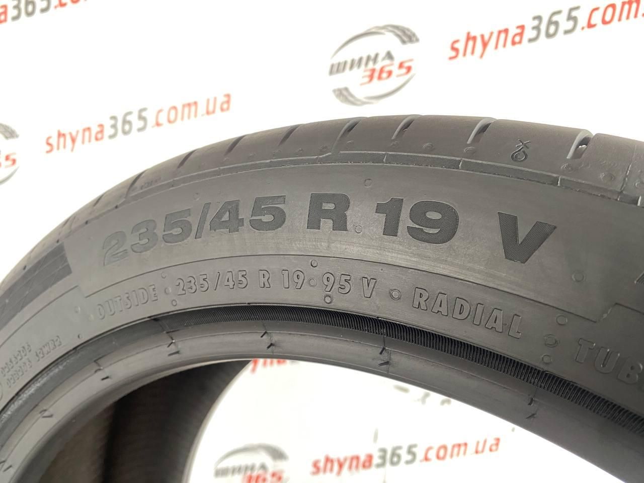 235/45 r19 continental contisportcontact 5 run flat suv 5mm