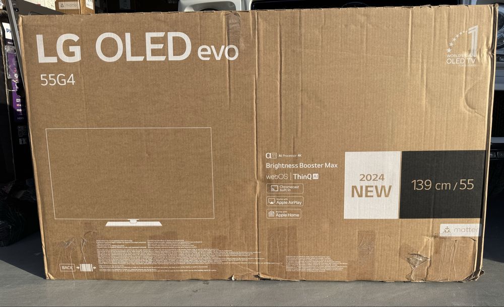 Telewizor LG Oled55G46Ls Evo,4K,144hz Wersja z nogą