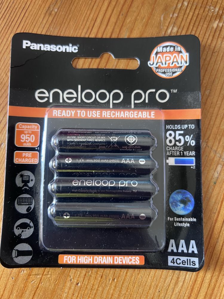 Pilha PANASONIC para eneloop Pro