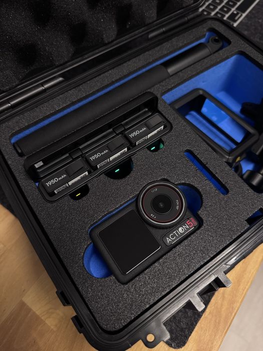 Kamerka sportowa DJI OSMO 5 PRO - Adventure Combo - idealna