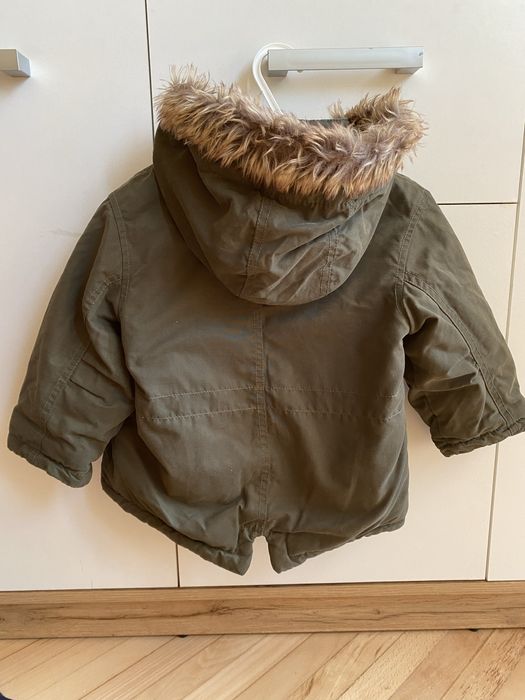 Zimowa kurtka parka khaki HM 86