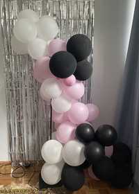 Wykonana dekoracja z balonów