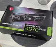 MSI GeForce RTX 4070 Super Gaming X Slim 12GB JAK NOWA !