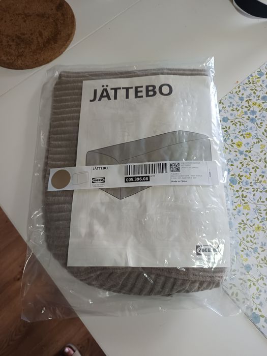Capa de Almofada de apoio de cabeça, Samsala bege acinzentado