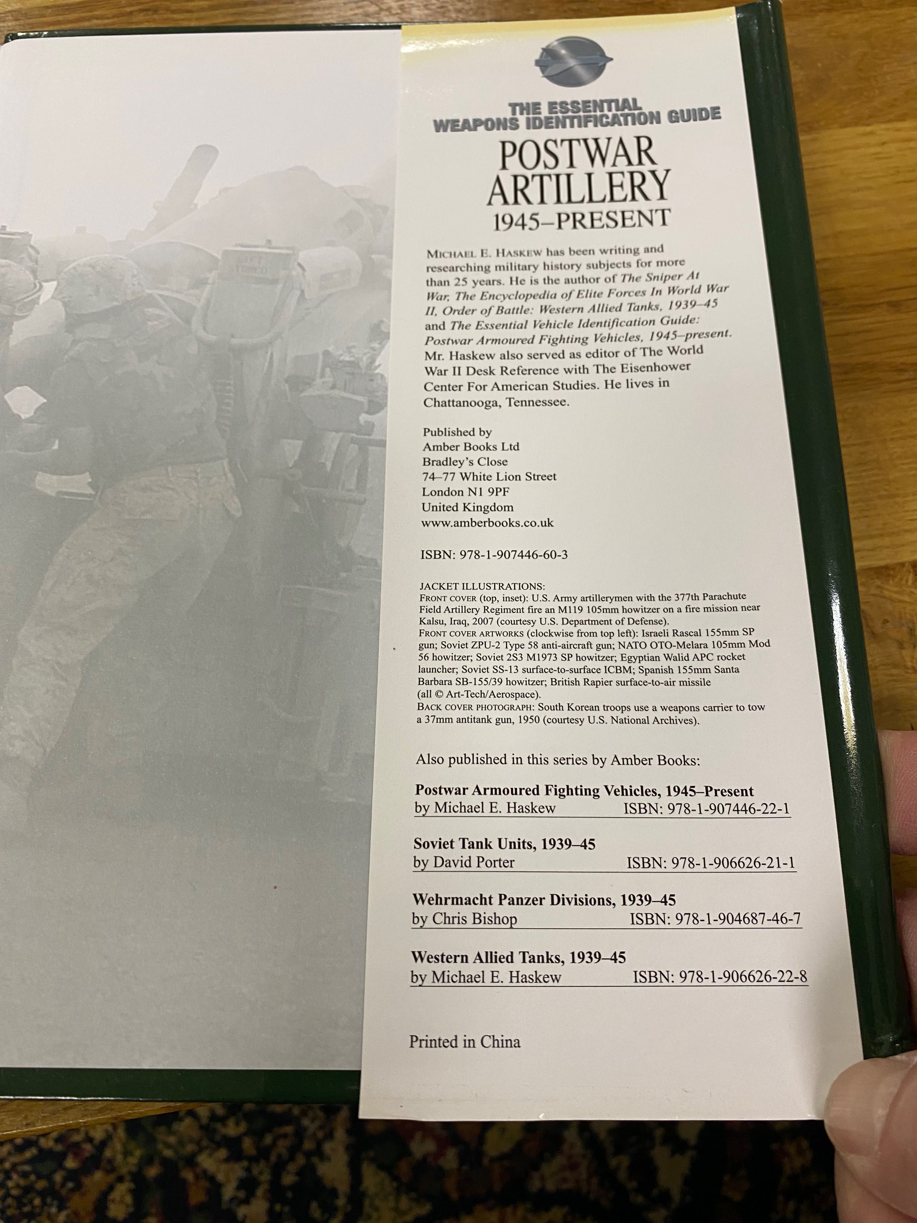 Англійська мова Postwar Artillery 1945 Michael E. Haskew