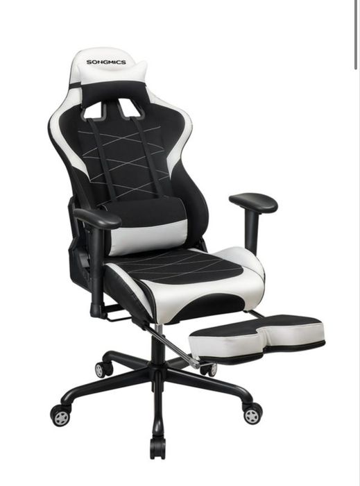 Krzeslo obrotowe gamingowe songmics