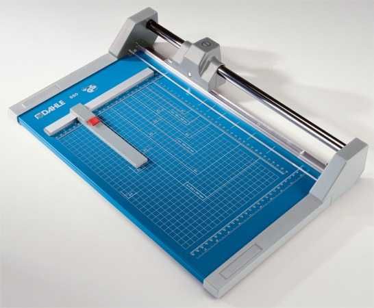 TRYMER Dahle 550 A4 tnie 16 kartek dł cięcia 360mm Faktura !